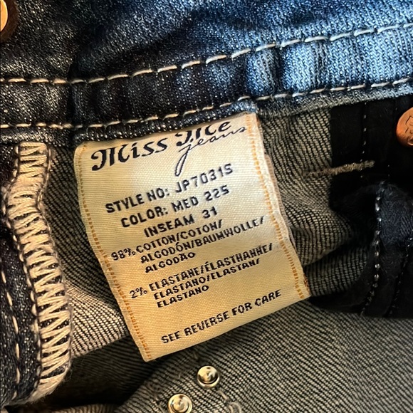 Miss Me Embellished Midrise Signature Skinny Jean - Picture 14 of 14